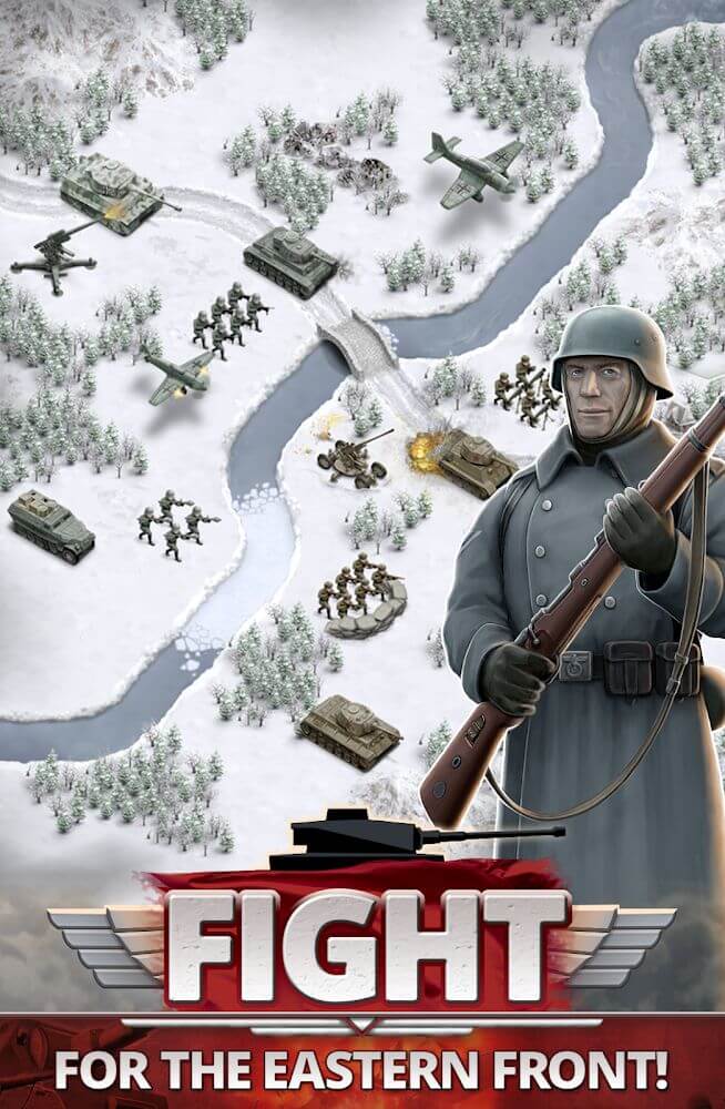 1941 Frozen Front Premium v1.12.8 MOD APK (Unlimited Gold)