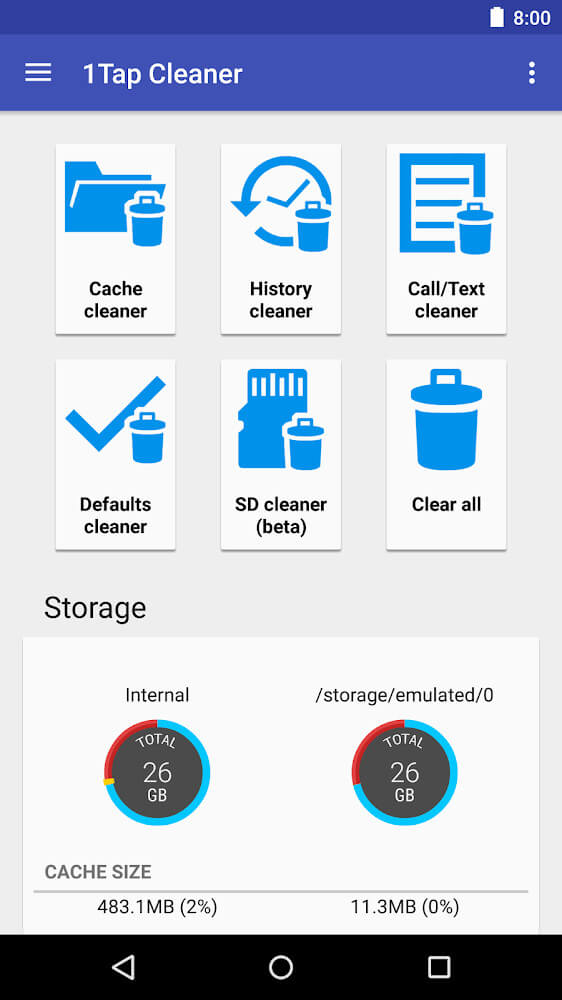 1Tap Cleaner Pro v4.52 APK + MOD (Patched/Optimized)