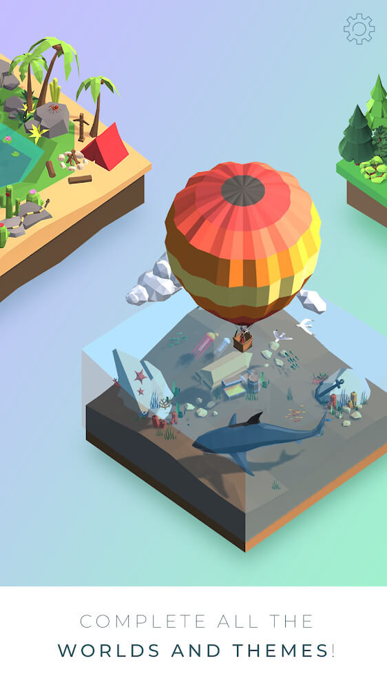 3D Miniworld Puzzles v118 APK + MOD (Unlocked All Map)