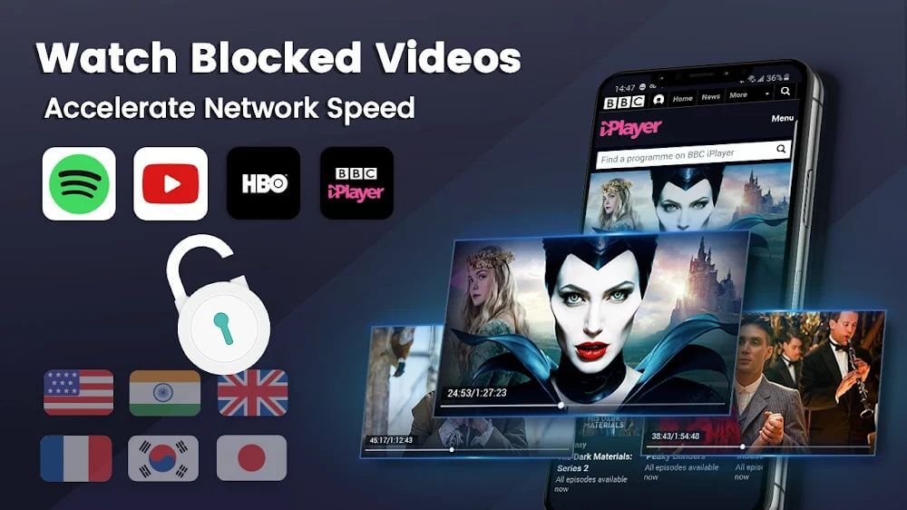 3X VPN v5.3.005 MOD APK (VIP Unlocked)