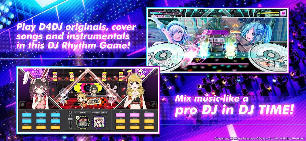 4DJ Groovy Mix v6.4.00 MOD APK (God Mode, Always Perfect)