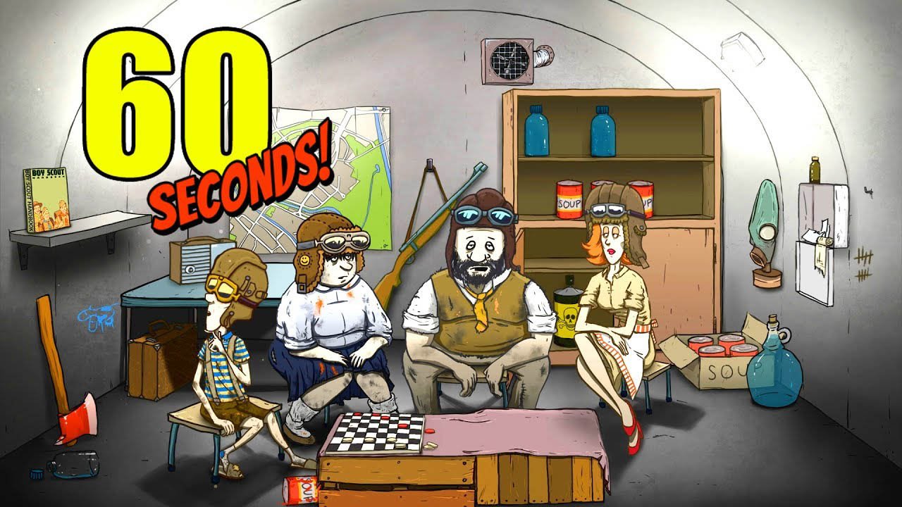 60 Seconds! Atomic Adventure MOD APK 1.3.133 (Unlimited Food & Water)