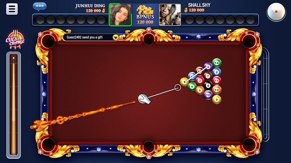 8 Ball Blitz v1.00.99 MOD APK (Mega Power, Long Line)