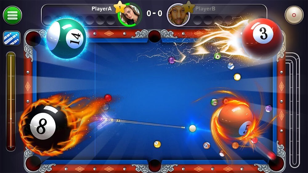 8 Ball Live v2.76.3188 MOD APK (Mega Hit, Long Line)