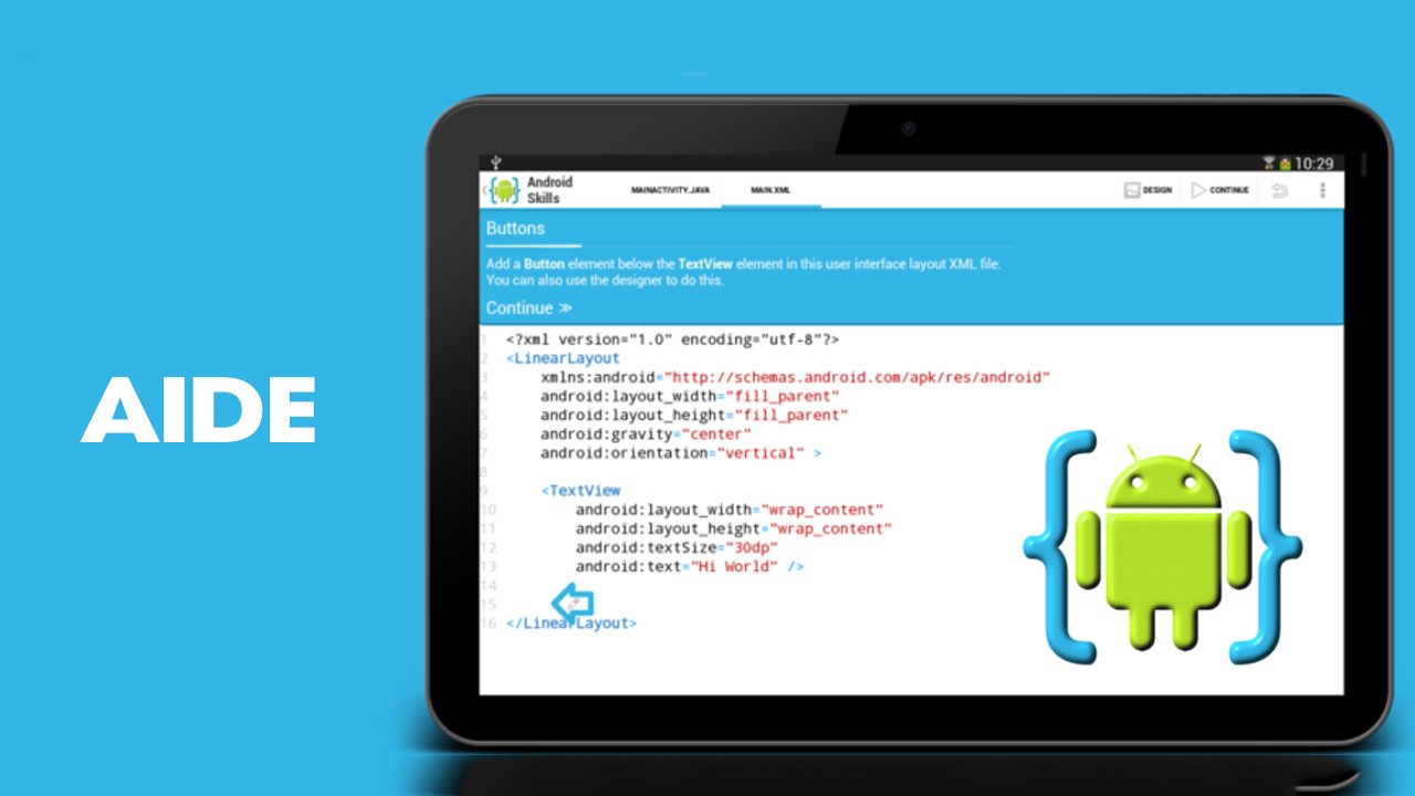 AIDE- IDE Java C++ MOD APK 3.2.210316 (Premium)