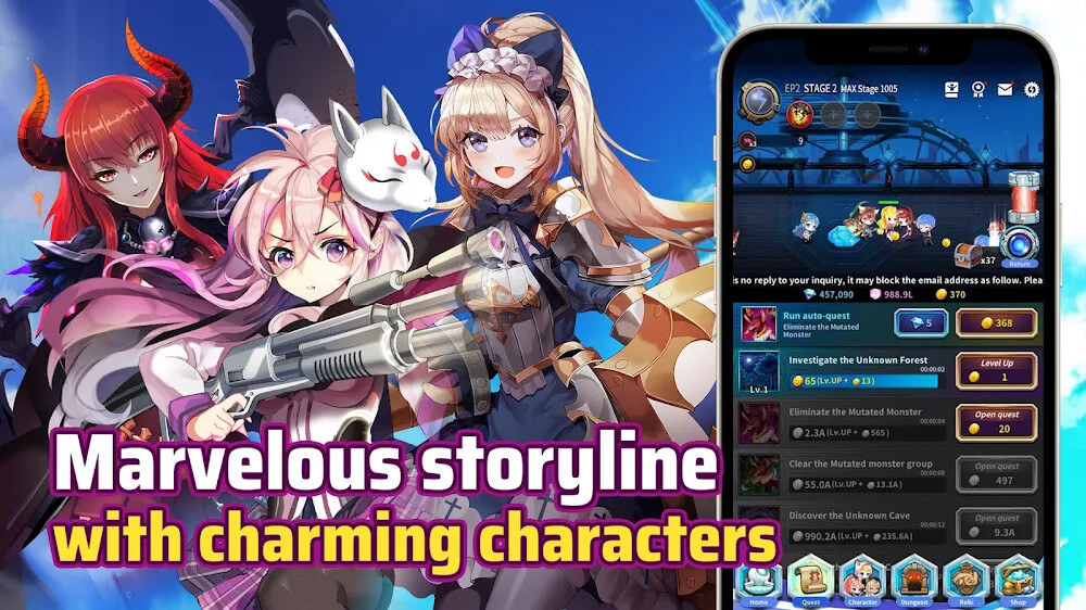 Abyss: Rebirth Phantom v1.84.0 MOD APK (Unlimited Money)