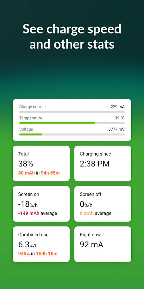 Accu​Battery v2.1.6 APK + MOD (Pro Unlocked)