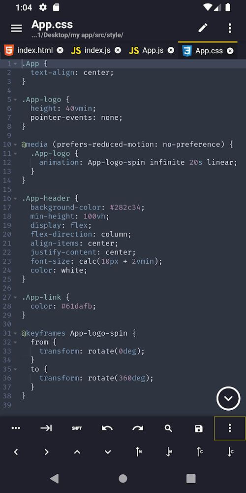 Acode - Powerful Code Editor v1.10.4 APK (Paid)