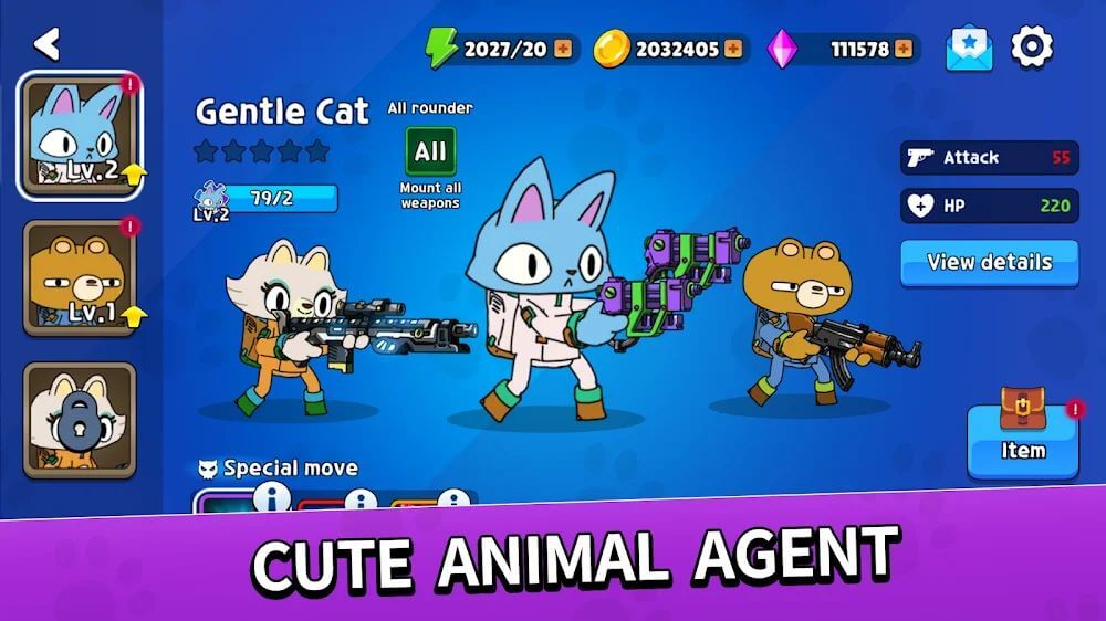 Action Cat v1.31 MOD APK (Free Rewards)