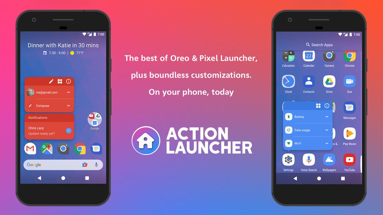 Action Launcher MOD APK 50.7 (All Unlocked)