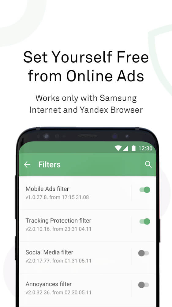 AdGuard v4.7.27 MOD APK (Premium Unlocked)