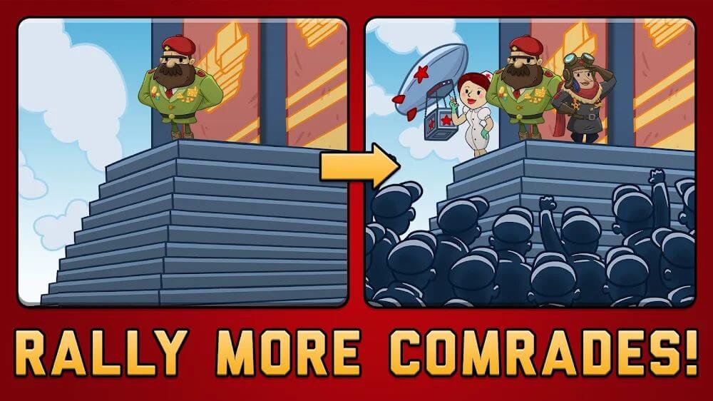 AdVenture Communist v6.27.0 MOD APK (Free Scientist Upgrade)