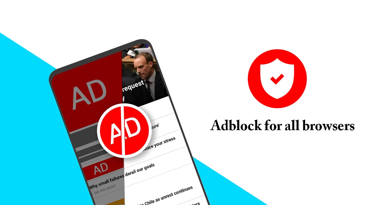 Adblock for all browsers MOD APK 3.3.210 (Premium Unlocked)