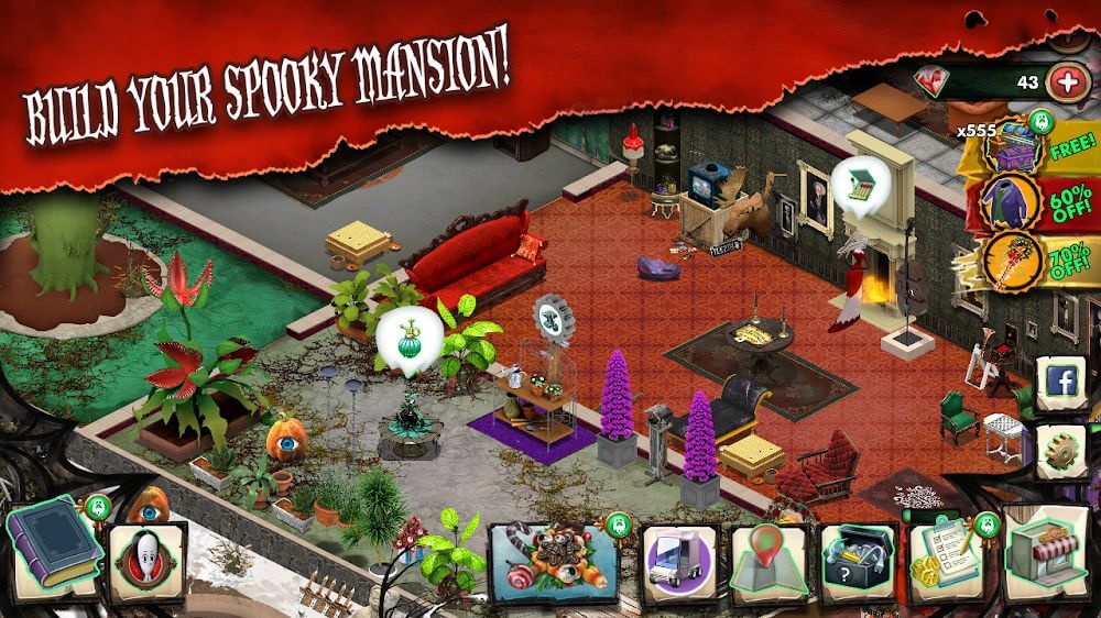 Addams Family: Mystery Mansion v0.9.5 MOD APK (Unlimited Money)