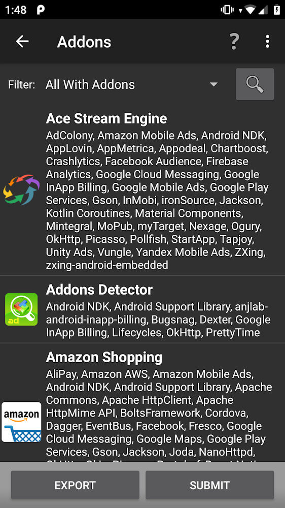 Addons Detector v3.92 b2024070301 APK + MOD (Donate Unlocked)