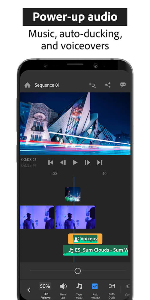 Adobe Premiere Rush v2.5.0.2127 APK + MOD (Premium Subscription)