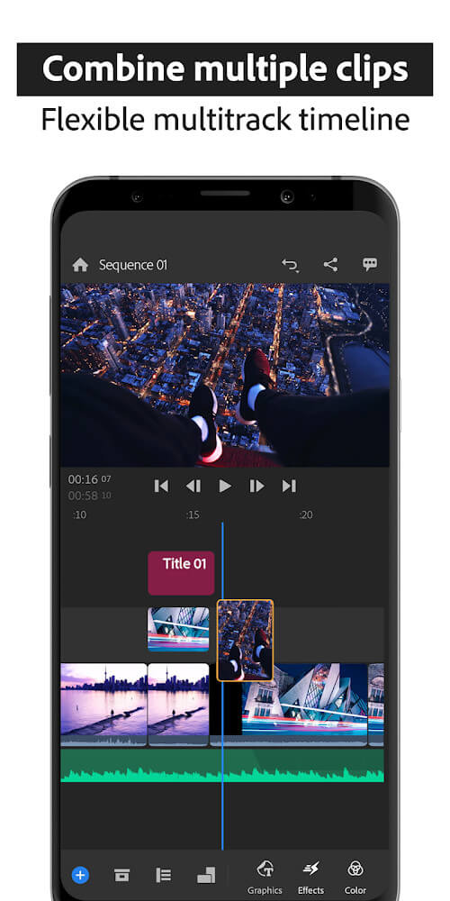 Adobe Premiere Rush v2.5.0.2127 APK + MOD (Premium Subscription)