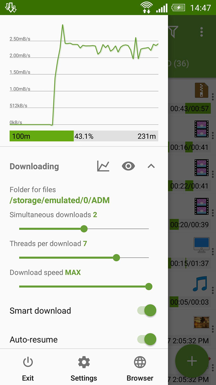 Advanced Download Manager MOD APK 14.0.21 (Pro Unlocked)