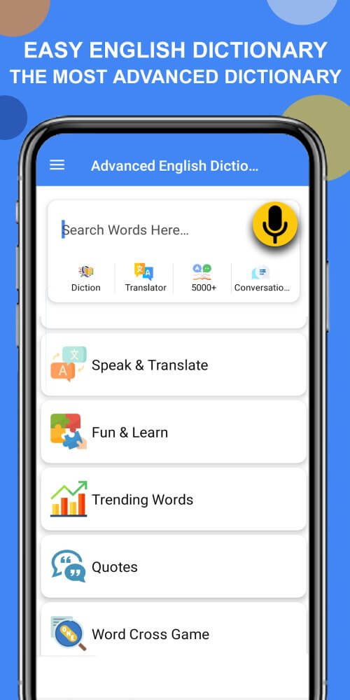 Advanced English Dictionary v12.5 MOD APK (Premium Unlocked)