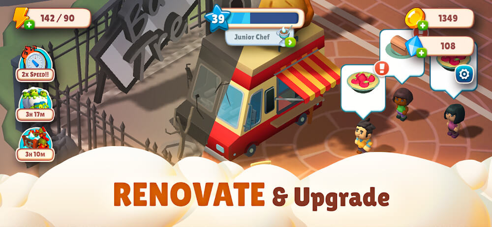 Adventure Chef v2.91 MOD APK (Unlimited Money, Energy, Speed Boost)