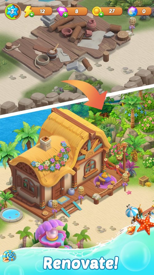 Adventure Island Merge v1.0.54 MOD APK (Unlimited Diamond)