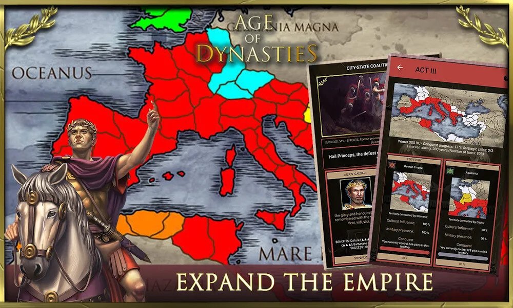 Age of Dynasties: Roman Empire v1.0.3 MOD APK (Unlimited Money/XP)