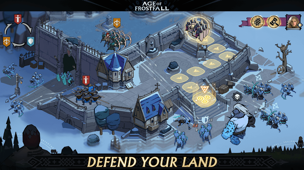 Age of Frostfall v18.5.0 MOD APK (Damage, Defense Multiplier)