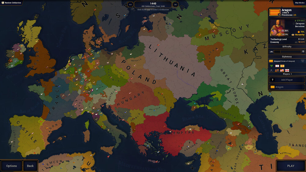 Age of History II v1.25 MOD APK (Unlimited Money)