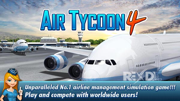 Air Tycoon 4 Apk 1.2.0 Full + Mod Unlimited Money Android