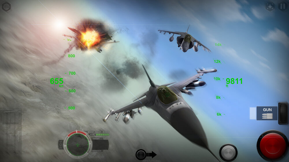 AirFighters v4.2.8 APK + OBB (MOD, Unlocked Planes)