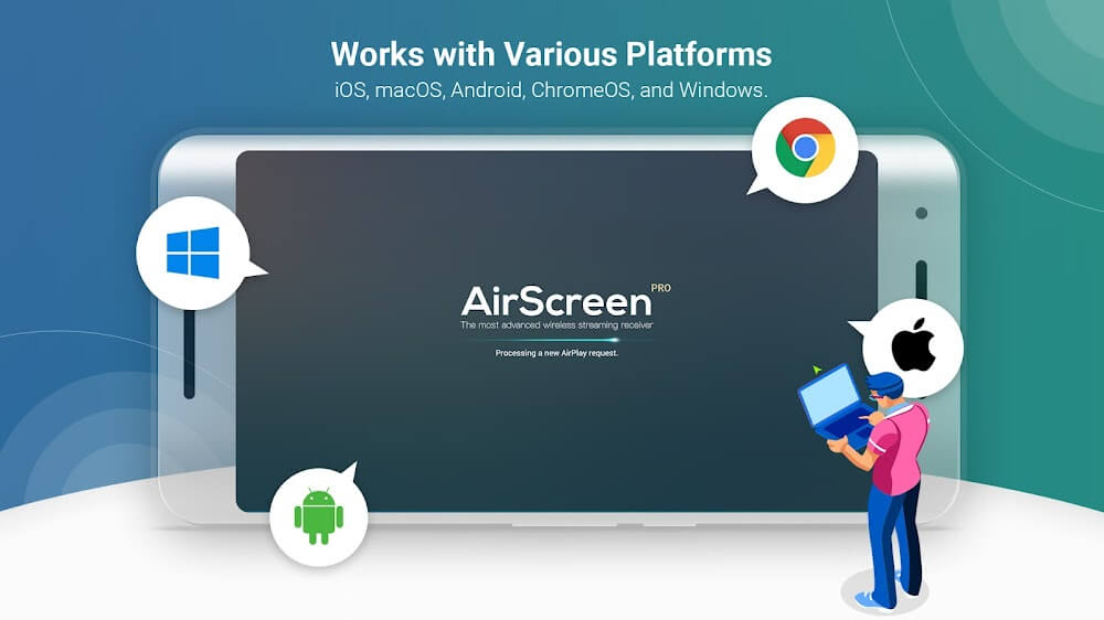 AirScreen v2.8.1 MOD APK (Premium Unlocked)