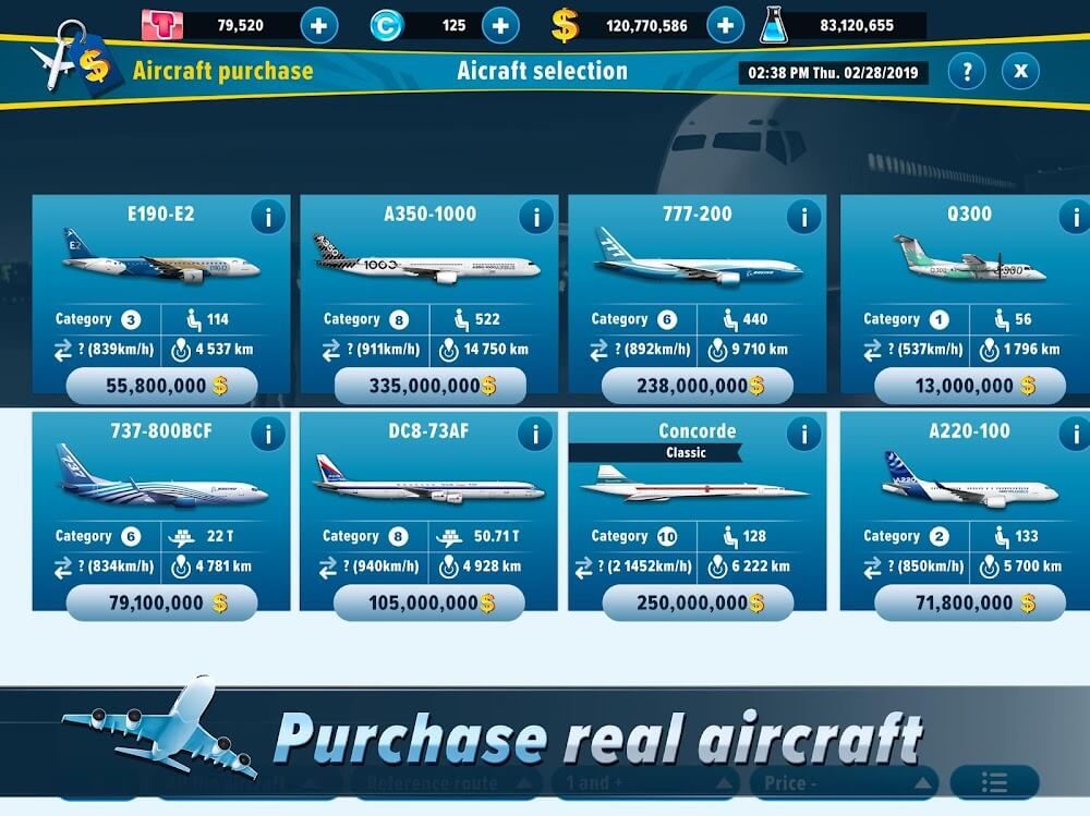 Airlines Manager - Tycoon 2021 v3.05.7102 MOD APK (AM+ Unlocked)