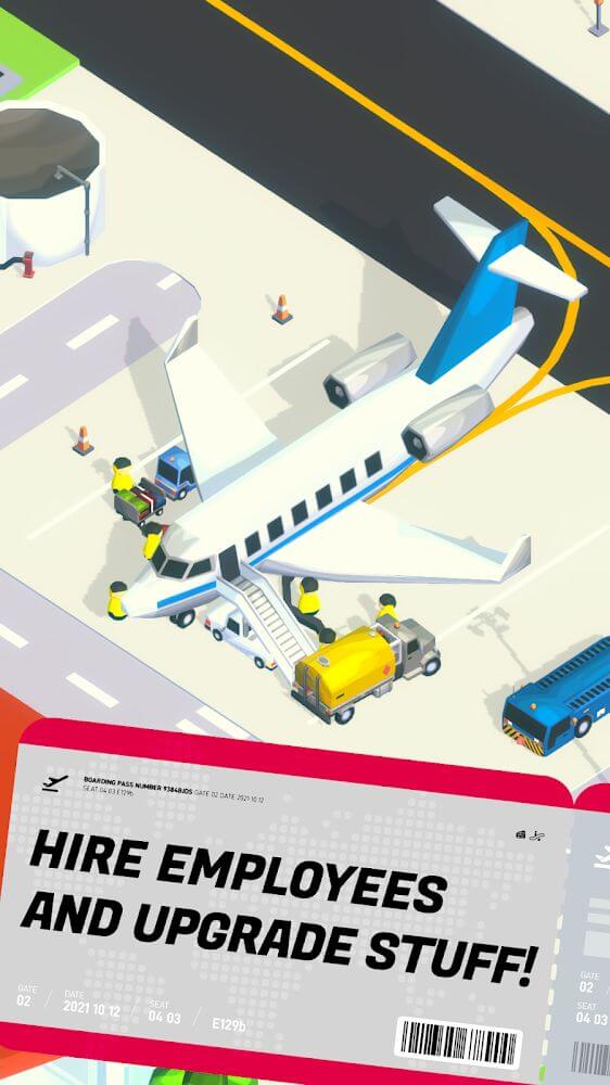 Airport Inc Idle Tycoon v1.5.7 MOD APK (Free Shopping)