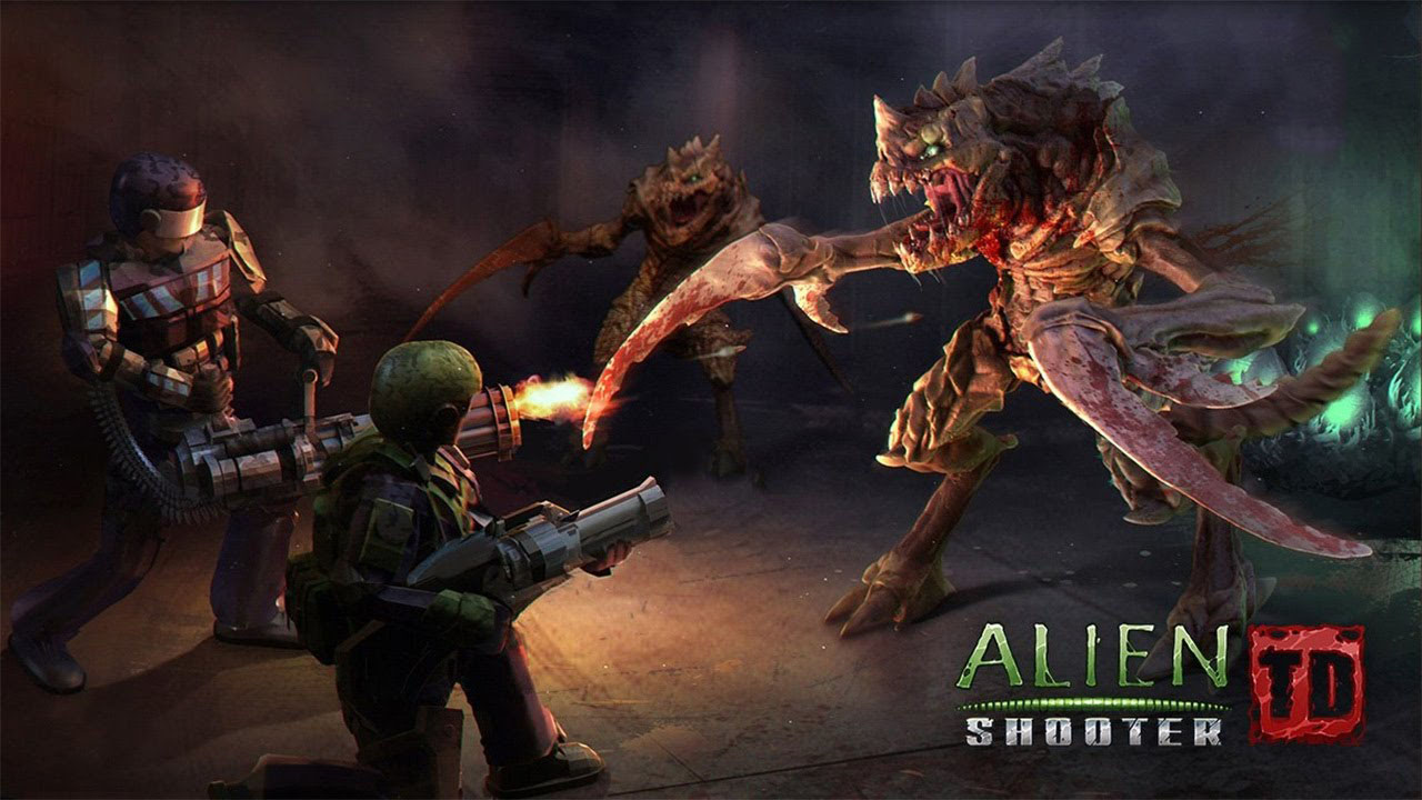 Alien Shooter TD MOD APK 1.6.9 (Unlimited Money)