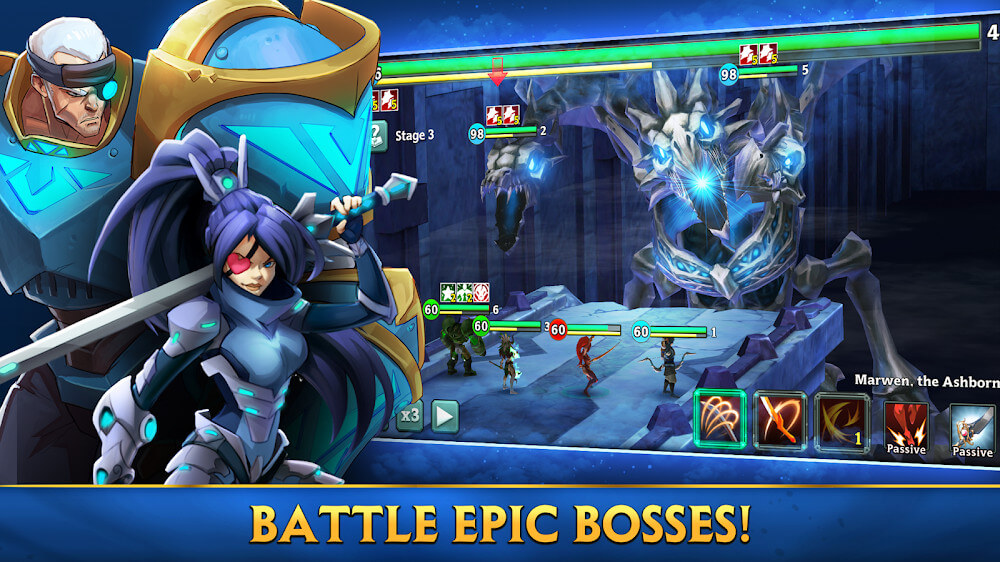 Alliance: Heroes of the Spire v74149 MOD APK (Menu/Dame, God Mode)