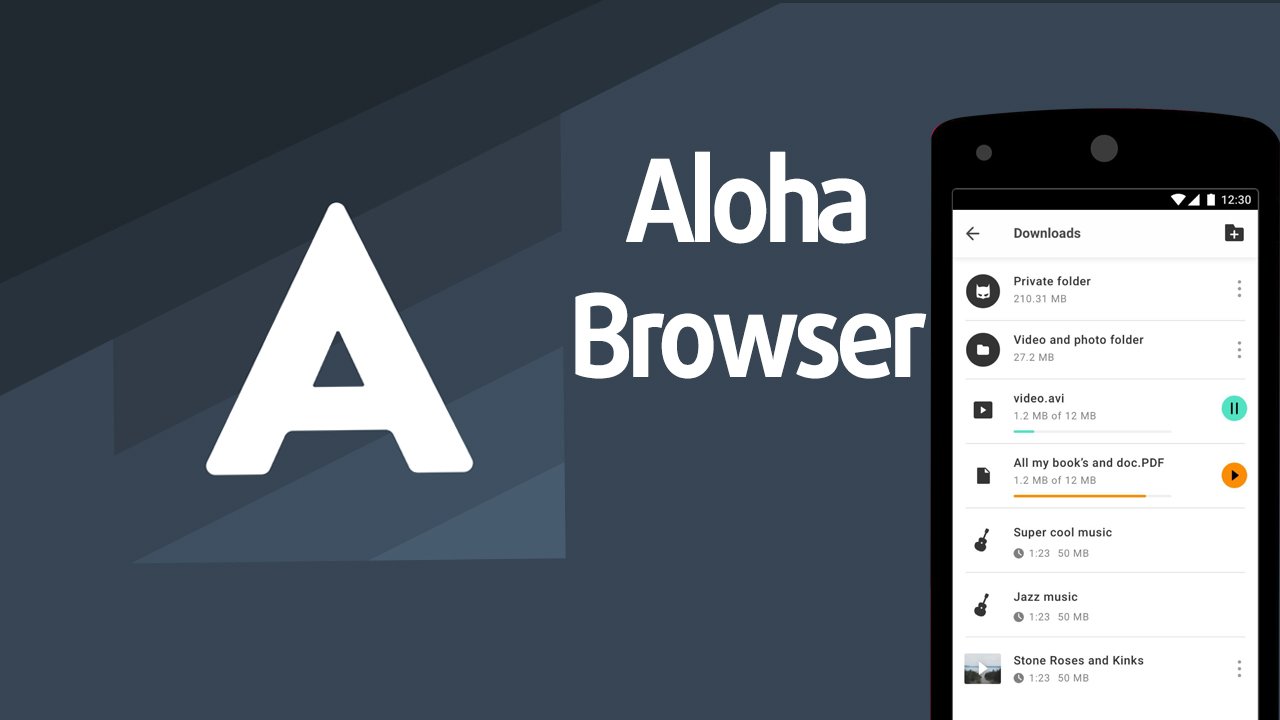 Aloha Browser MOD APK 4.3.2 (Premium Unlocked)