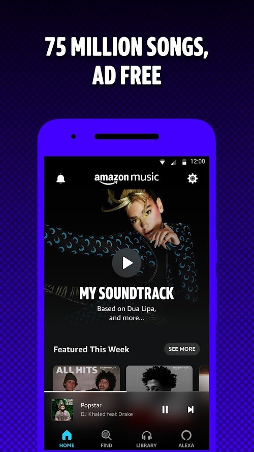 Amazon Music v17.17.1 APK + MOD (Unlimited Prime/PLUS)