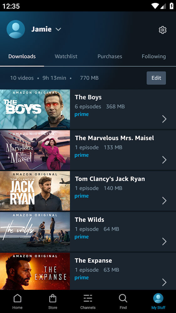 Amazon Prime Video v3.0.375 MOD APK (Premium Unlocked)