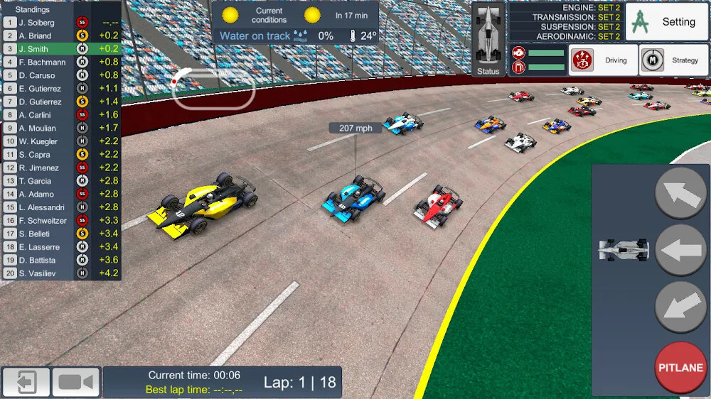 American Speedway Manager v1.2 MOD APK (Unlimited Money)