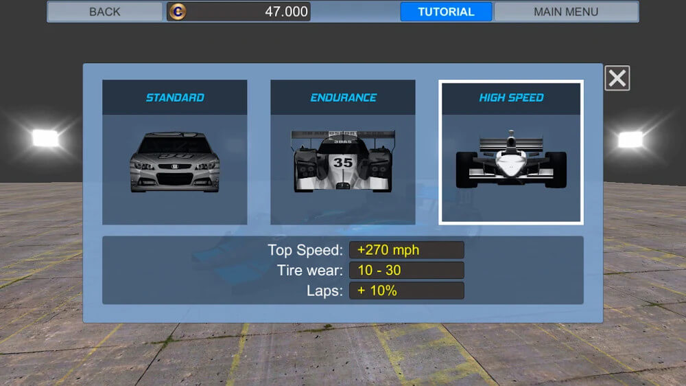 American Speedway Manager v1.2 MOD APK (Unlimited Money)