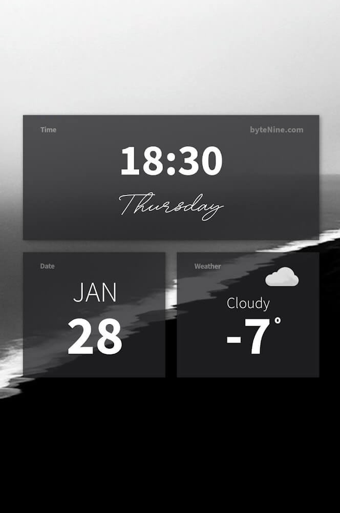 Android Clock Widgets v3.2 APK + MOD (Premium/No ADS)