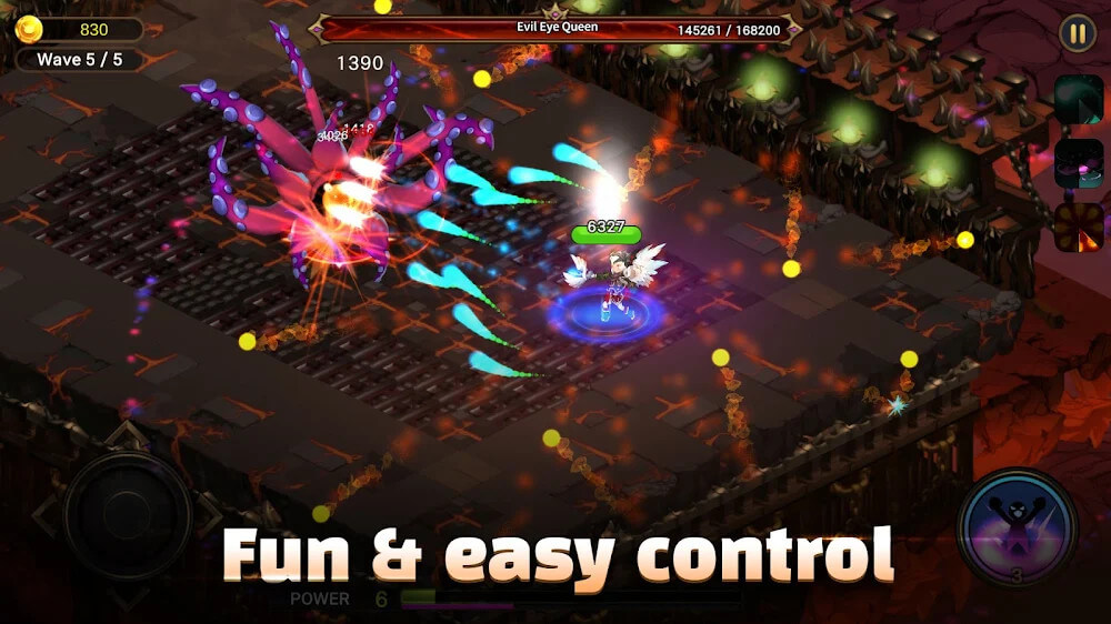 Angel Saga v2.15 MOD APK + OBB (Mega Menu, Damage, Defence Multiplier)