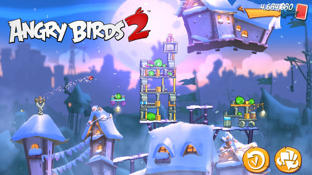 Angry Birds 2 v3.23.0 MOD APK (Unlimited Money, Card Refill, Menu)