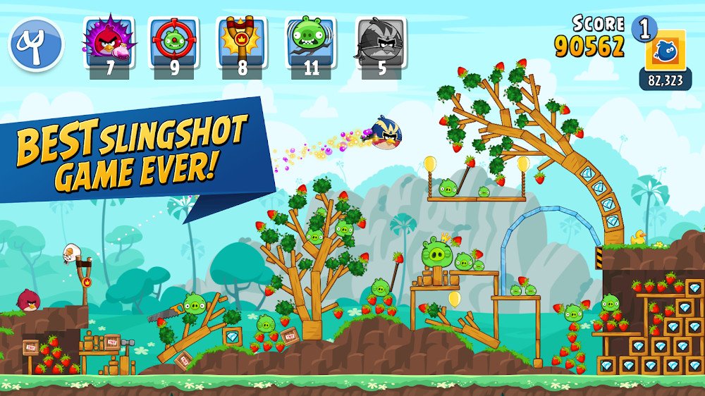 Angry Birds Friends v10.10.2 MOD APK (Unlimited Powers/Unlocked)
