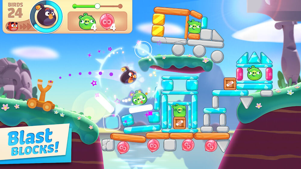 Angry Birds Journey v3.8.0 MOD APK (Unlimited Money, Lives)