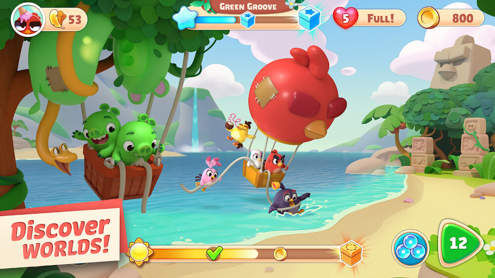 Angry Birds Journey v3.8.0 MOD APK (Unlimited Money, Lives)