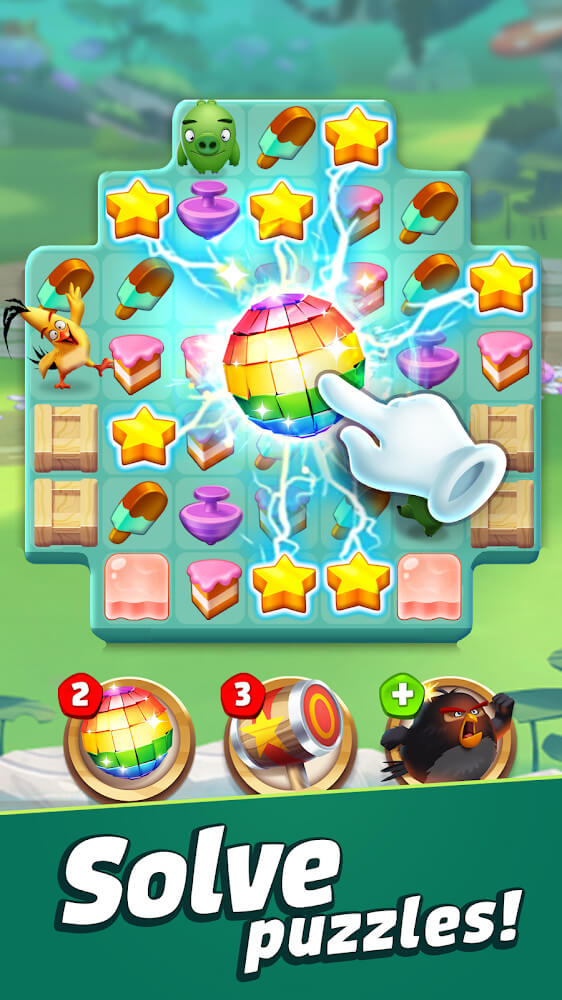 Angry Birds Match 3 v8.1.0 MOD APK (Unlimited Coins, Lives, Boosters)