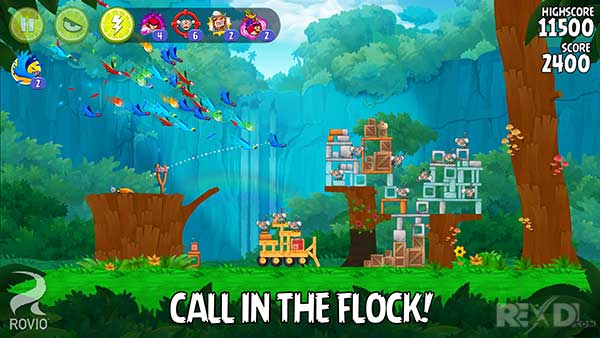 Angry Birds Rio 2.6.13 Apk – Mod Power UPS for Android