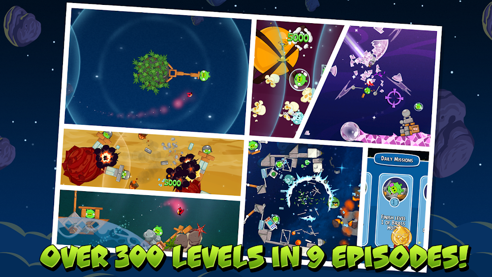 Angry Birds Space v2.2.14 MOD APK (Unlimited Boosters) Download