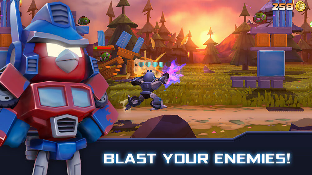 Angry Birds Transformers v2.29.0 MOD APK + OBB (Unlimited Money, Menu)